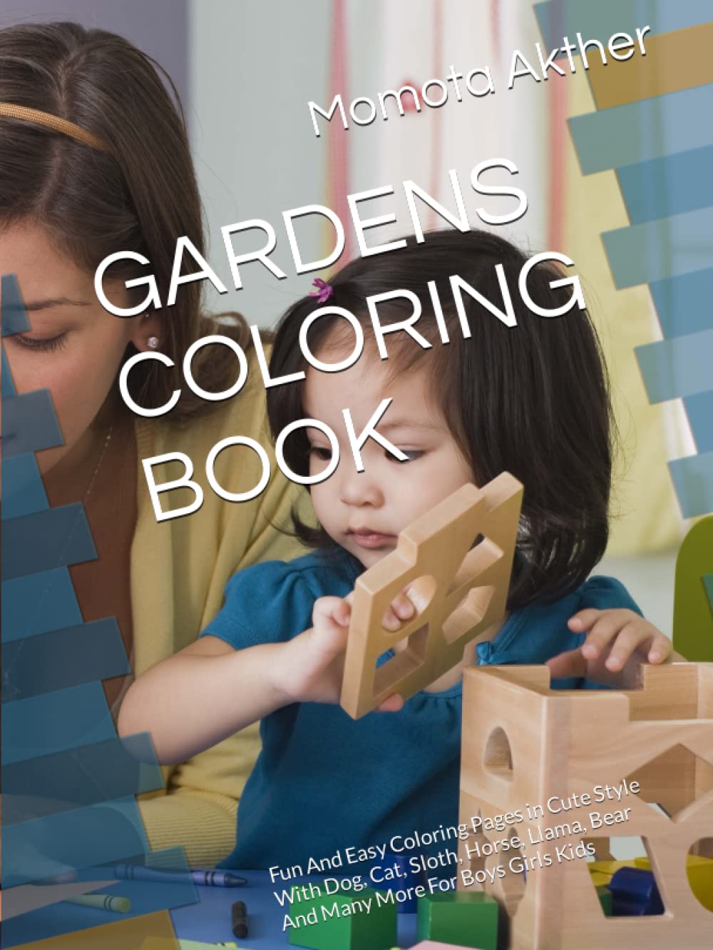Coloriage enfant pour occuper les petits en voyage avec des dessins de chats et lamas