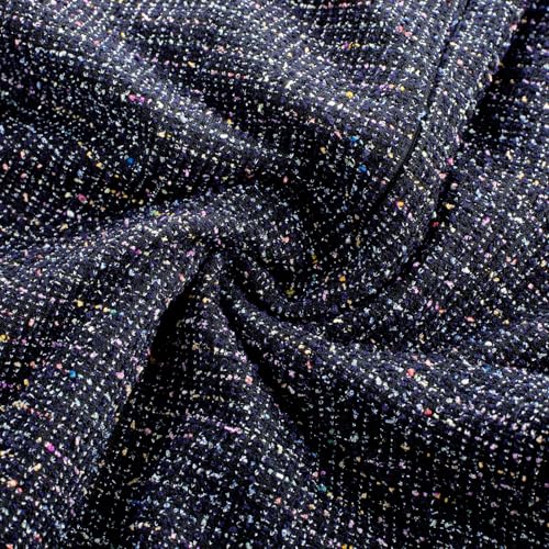 GRACE KARIN Womens Tweed Dress 2025 Summer Short Sleeve Button Bodycon Elegant Work Mini Dress Casual Dresses with Pocket - Image 5