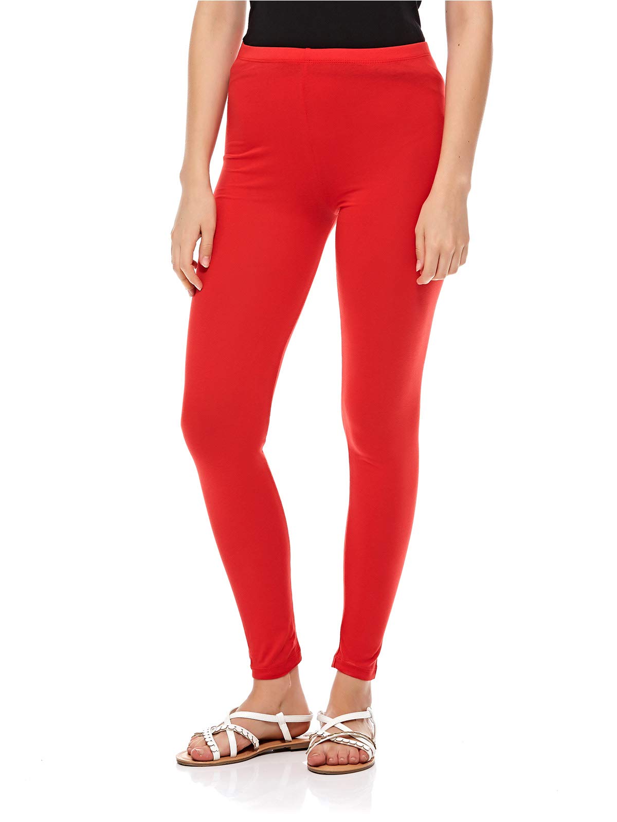 Skinny Leggings For Women - Red
