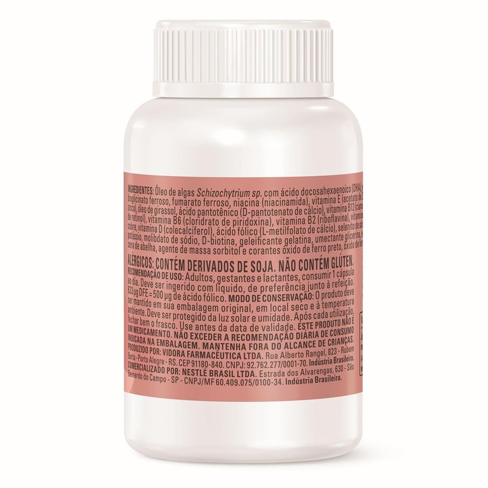 Suplemento alimentar em cápsulas Materna Multivitamínico com DHA 60 unidades em promoção! Veja a oferta e mais achadinhos de Vitaminas & Suplementos 8 Hoje é o melhor dia para comprar Suplemento alimentar em cápsulas Materna Multivitamínico com DHA 60 unidades com aquele preço maroto! Promoção! Aproveite a oferta! 8