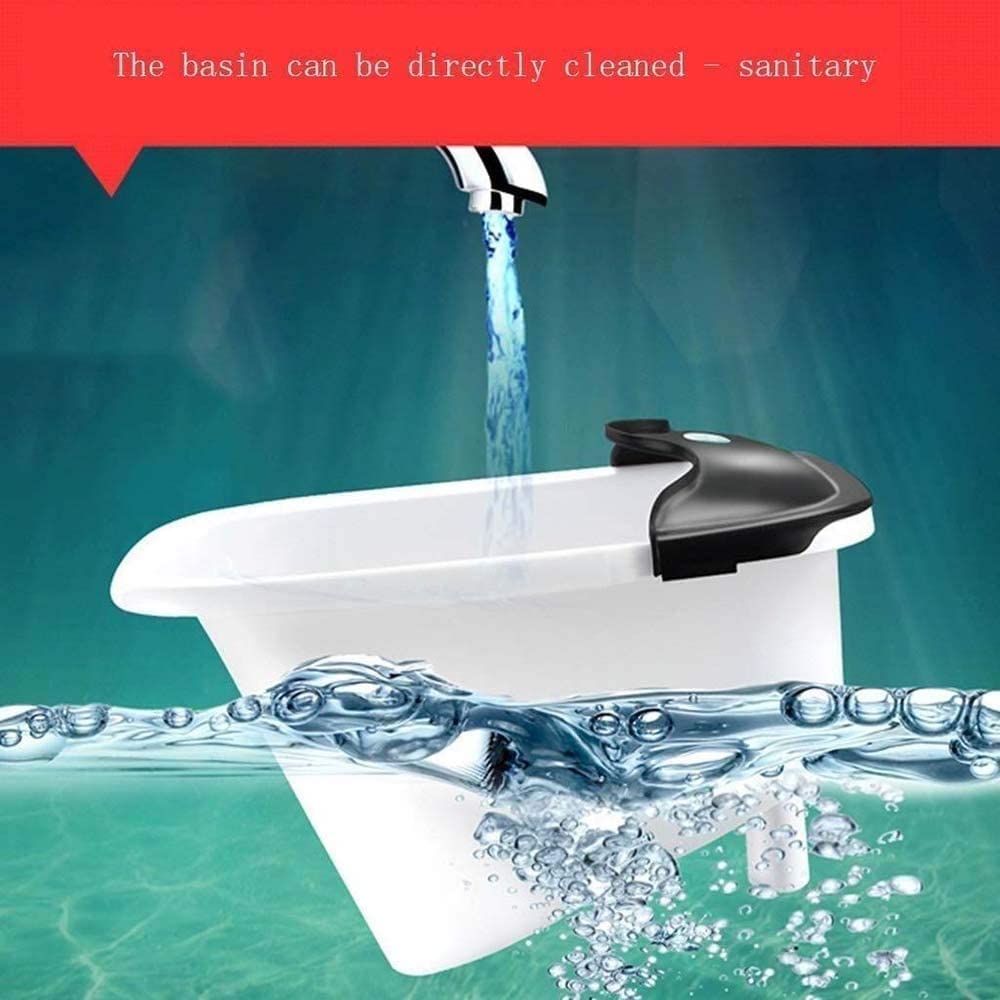 Massaggiatore Elettrico per pediluvio con Vasca per Piedi con Massaggio Elettrico Termico, pediluvio Massaggiatore Elettrico riscaldato per pediluvio