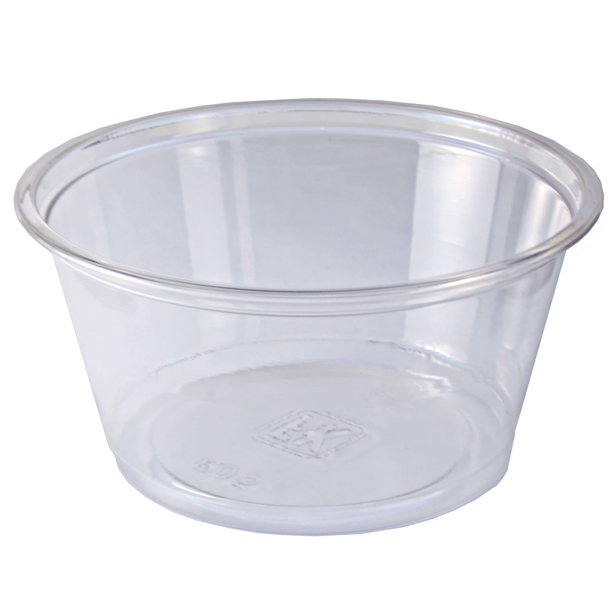 Alur 5 Ounce Plastic Deli Container - 1000 / CS by Fabri-Kal – 5 ounces, Polyethylene, Clear, Pack of 1000, Model 9501008