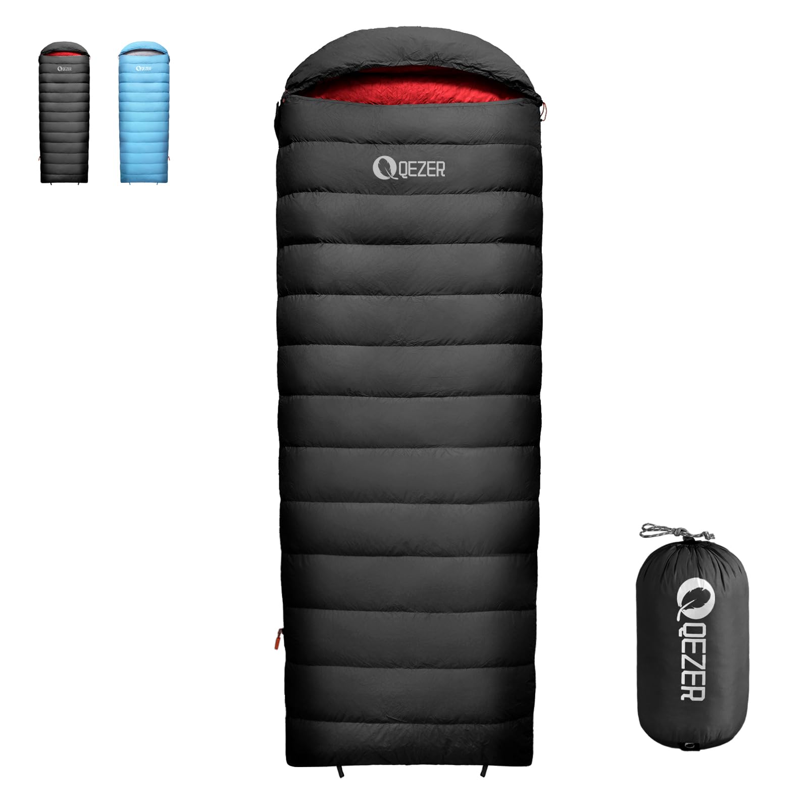 QEZER 600FP Down Sleeping Bag