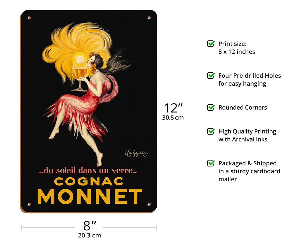 chaconポスター Alphonse MUCHA Nouveau Nectar Superfine Liqueur Vintage Poster 62