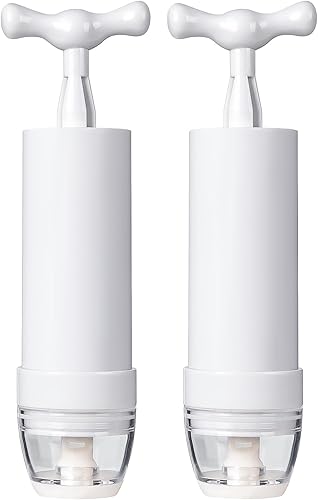 Generic Mini bomba de vacío manual portátil selladora al vacío para bolsas Sous Vide Uso en ropa y alimentos, paquete de 2