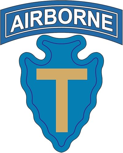 UU. - 71 Brigada Aerotransportada DUI - Calcomanía a todo color de cinco pulgadas de alto