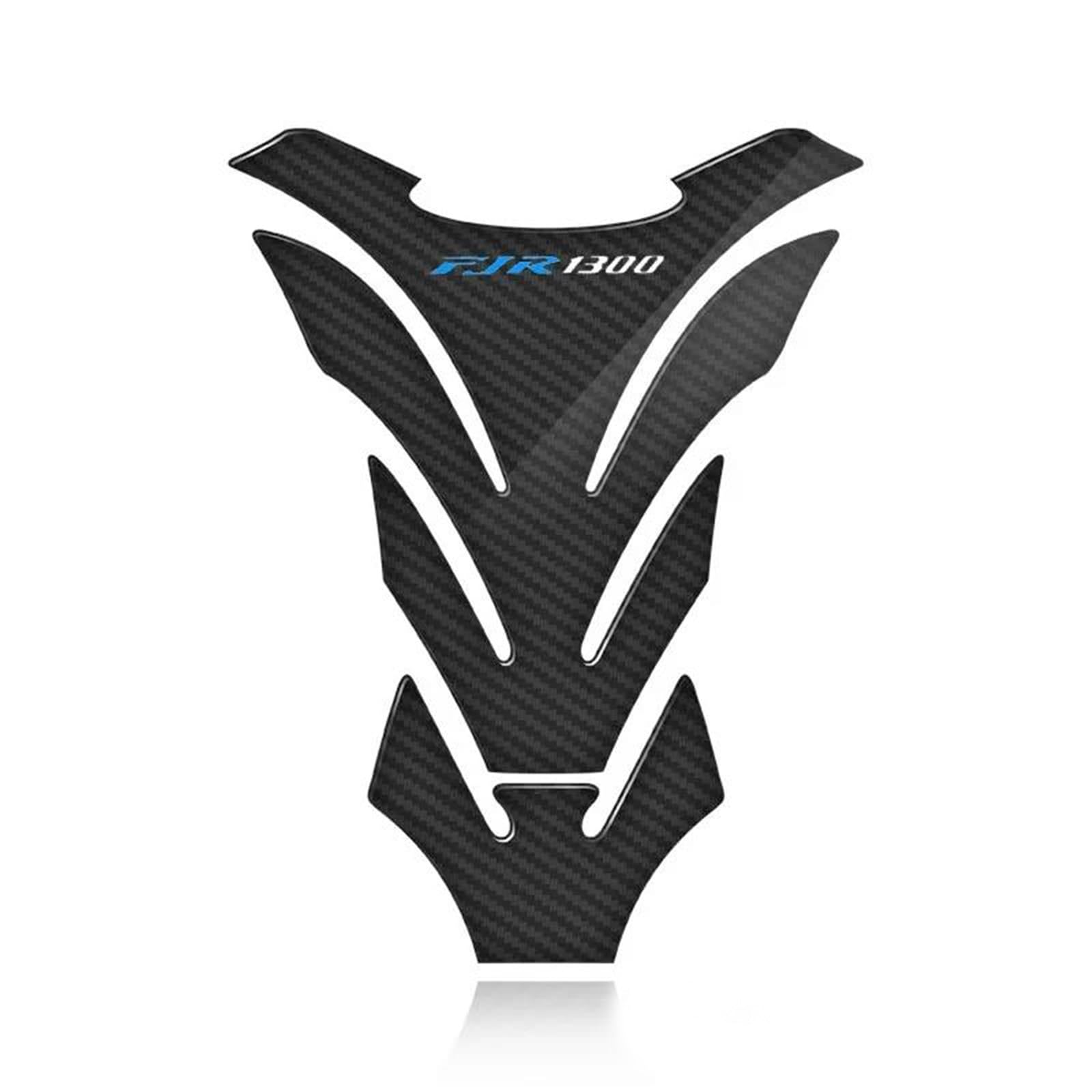 Jganrf Multi-Colored 5 3D Carbon Fiber Motorcycle Fuel Tank Pad Cover Protector Decal Stickers For Fjr 1300 Fjr1300