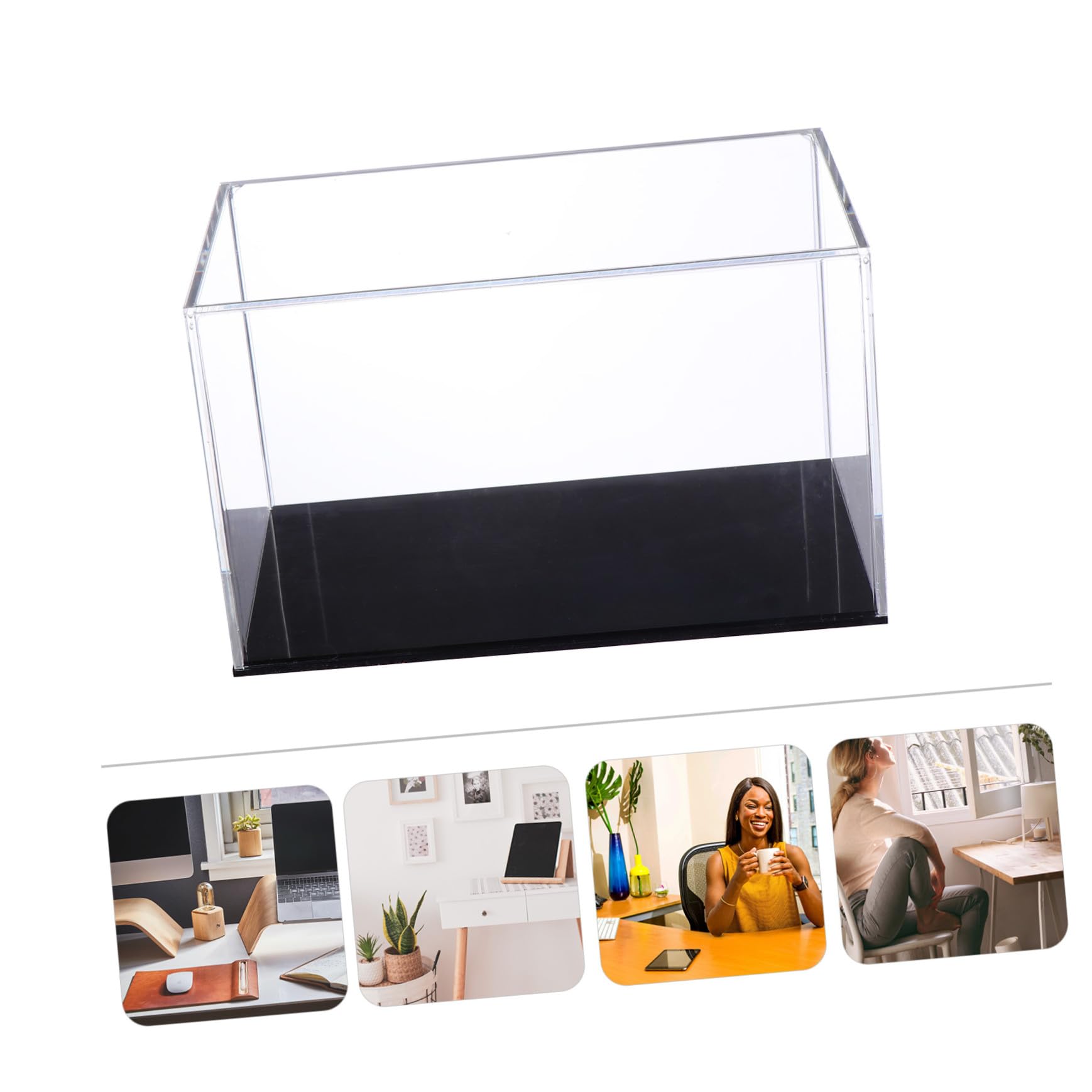 Acryl Displaybox Transparente Vitrine Horizontal für Figuren und Statuen