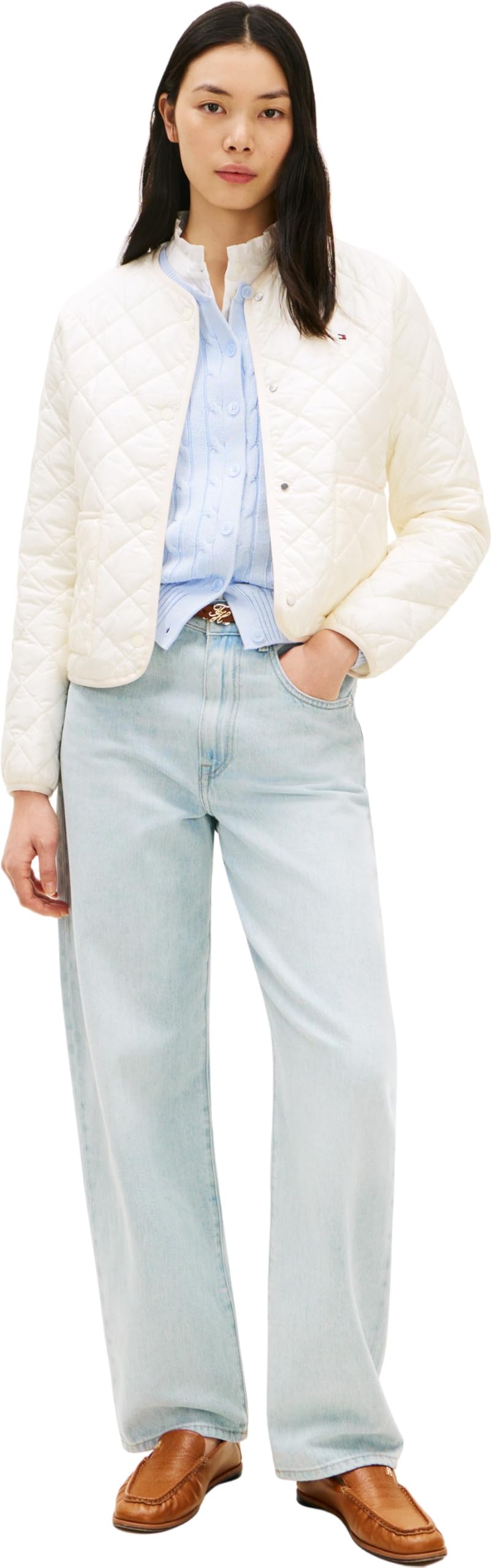 Tommy Hilfiger Veste Matelassée Femme Padded Quilted Déperlante