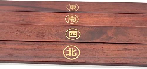 Miniatura 5 de POLARS DESIGN Juego de 4 empujadores de azulejos Mahjong de madera para jugar al juego de mahjong