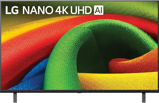 LG 43" Class Nano 4K UHD NU70 AI Smart TV with HDR10 Pro & webOS