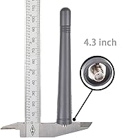 Vista 3 de Antena helicoidal KRA-22 VHF 136-174MHz para TK2207 TK2300 TK2302 TK272 TK2200 TK2170 TK2180 TK280 TK290 TK2160 TK2100 TK220 2 TK5210 Radio