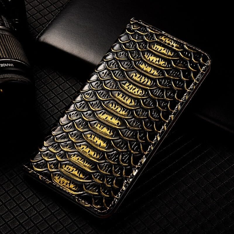 Housse Samsung Galaxy S26 cuir noir avec fermeture magnétique 3D