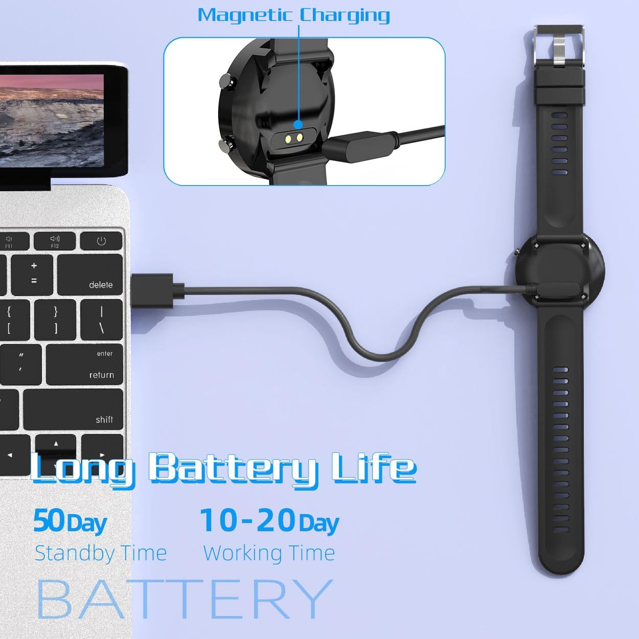 Kids Digital Pedometer Watch, Non-Bluetooth Fitness Tracker Watch, Steps Counter, Alarm Clock, Stopwatch, Gift for Children Teens Girls Boys