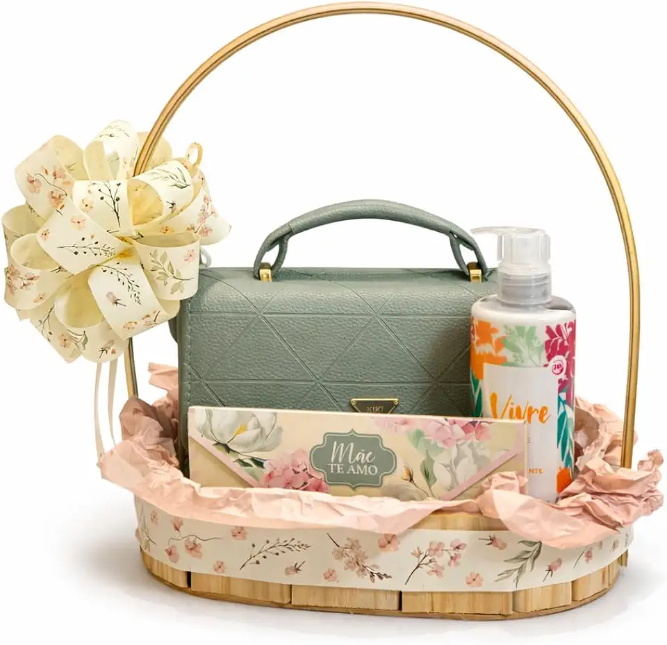 Kit Presente Dia Mães, Namorada, Esposa e Natal | 03un Bolsa Feminina Transversal (P, M e G) | Kit Completo Elegante Pronto para Presentear