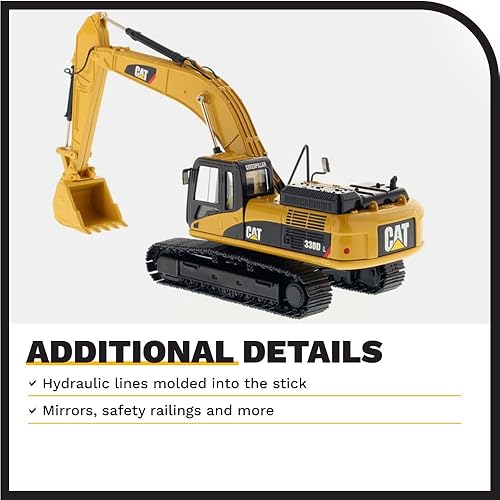 Miniatura 5 de Diecast Masters Excavadora hidráulica Caterpillar 330D L Core Classics Series Vehículo