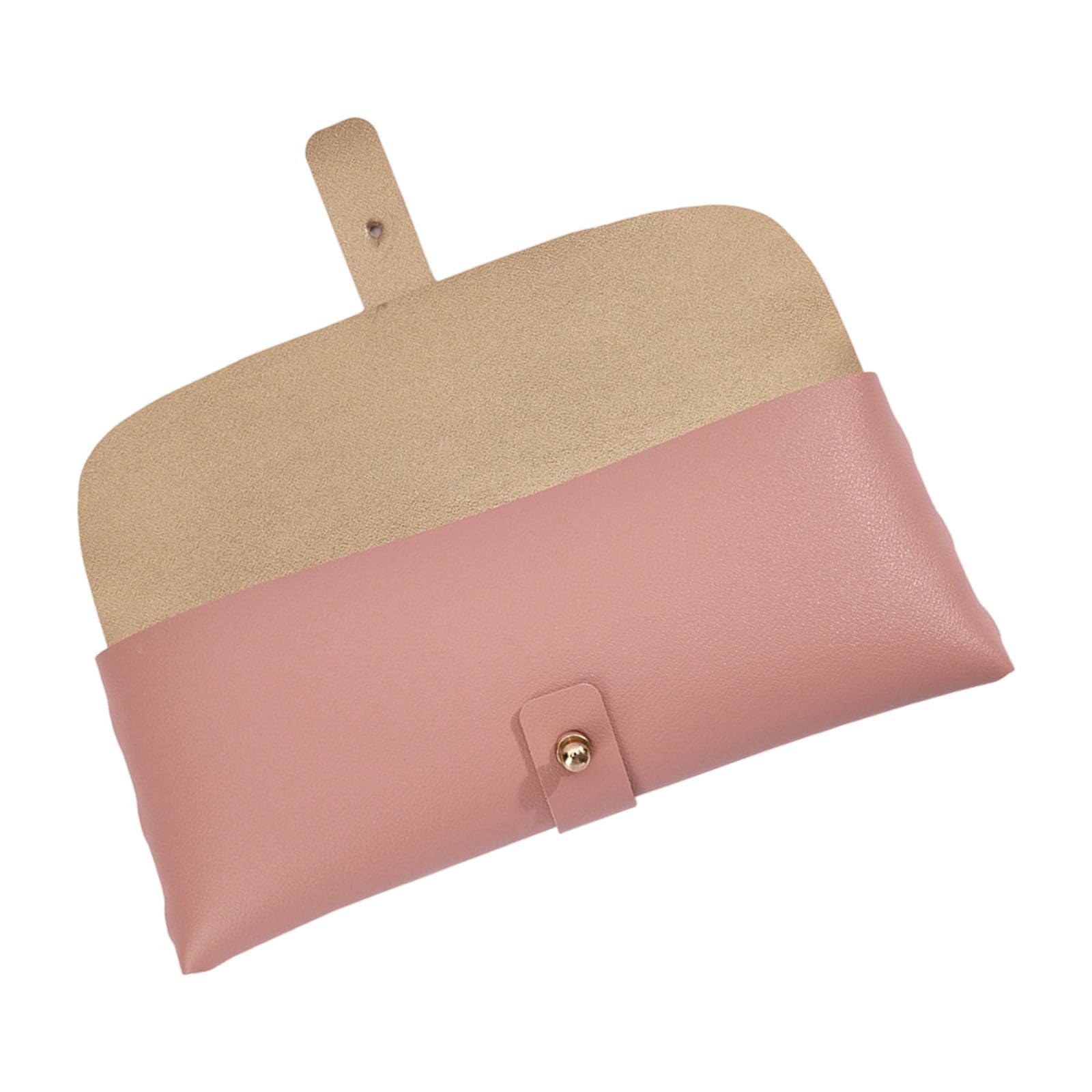 APGLSXY Practical Multi Function Organiser Pouches for Travel Cosmetics Accessories Secure Buckle Closure PU Leather Storage Bag PU Leather Accessory Case