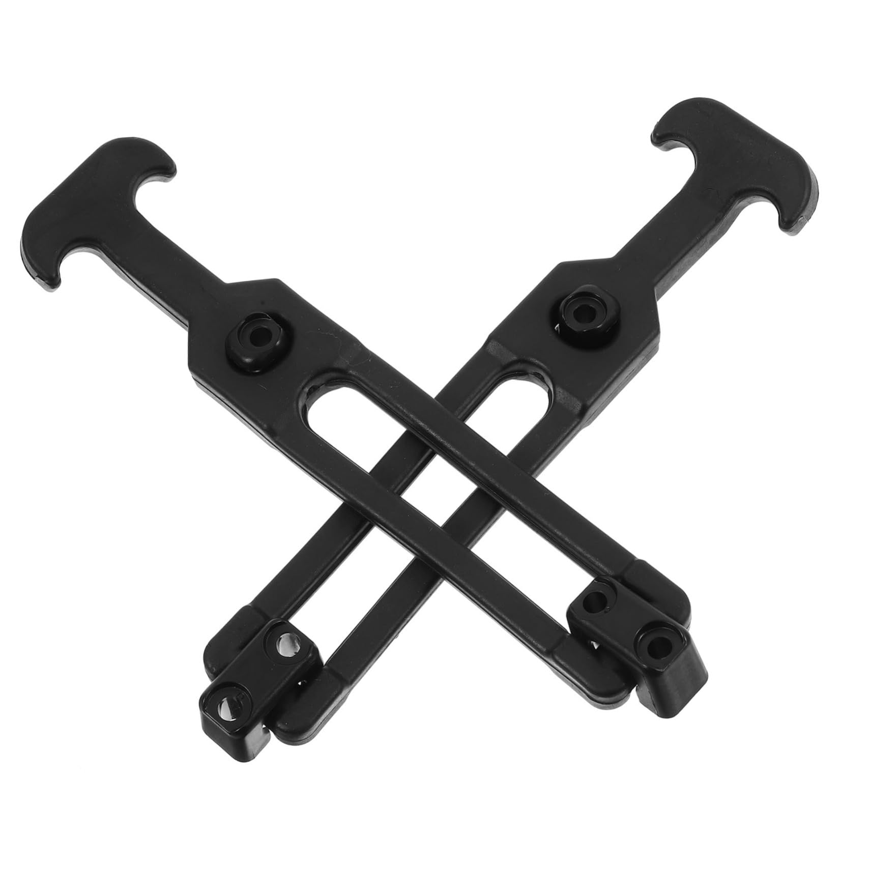 Housoutil 4 Pcs T-Handle Pull Hand Grips Toolbox T-Handle Hasp Toolbox Hasp T-Handle Catch T-Handle Latches Tool Boxes Hasp for Toolbox T-Handle Draw Latches Portafilter Hood Lock Rubber