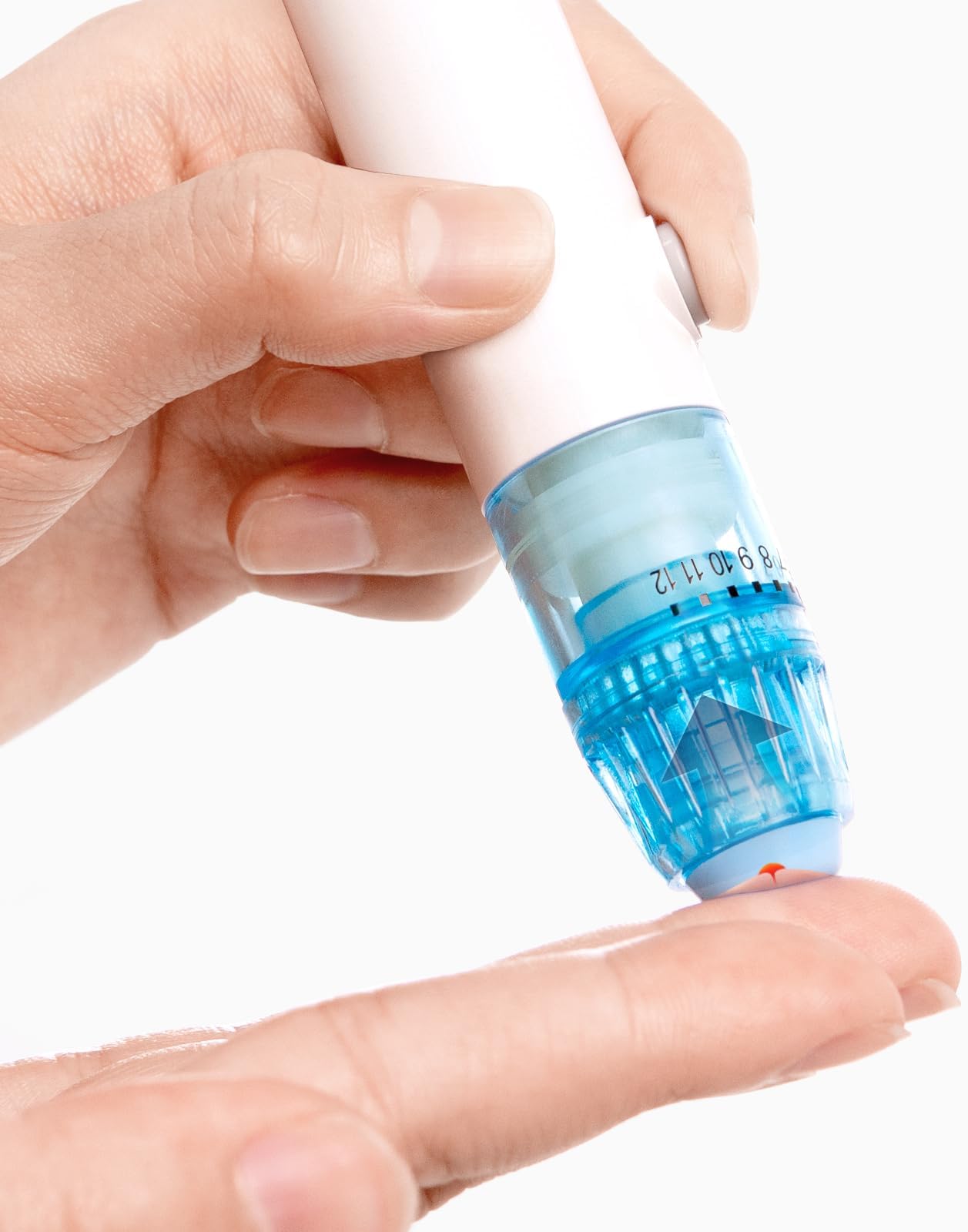 Painless Vacuum Lancing Device, FSA/HSA Eligible, Lancets Device for Blood Sugar, Glucose Test
