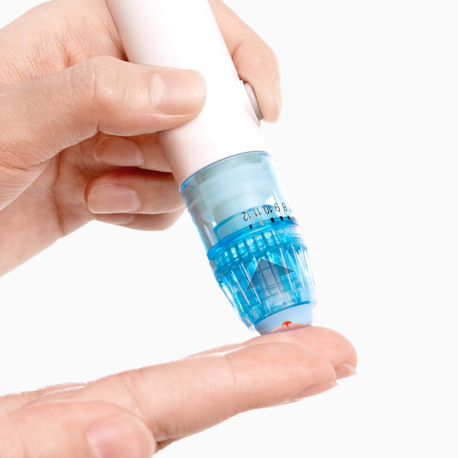 Painless Vacuum Lancing Device, FSA/HSA Eligible, Lancets Device for Blood Sugar, Glucose Test