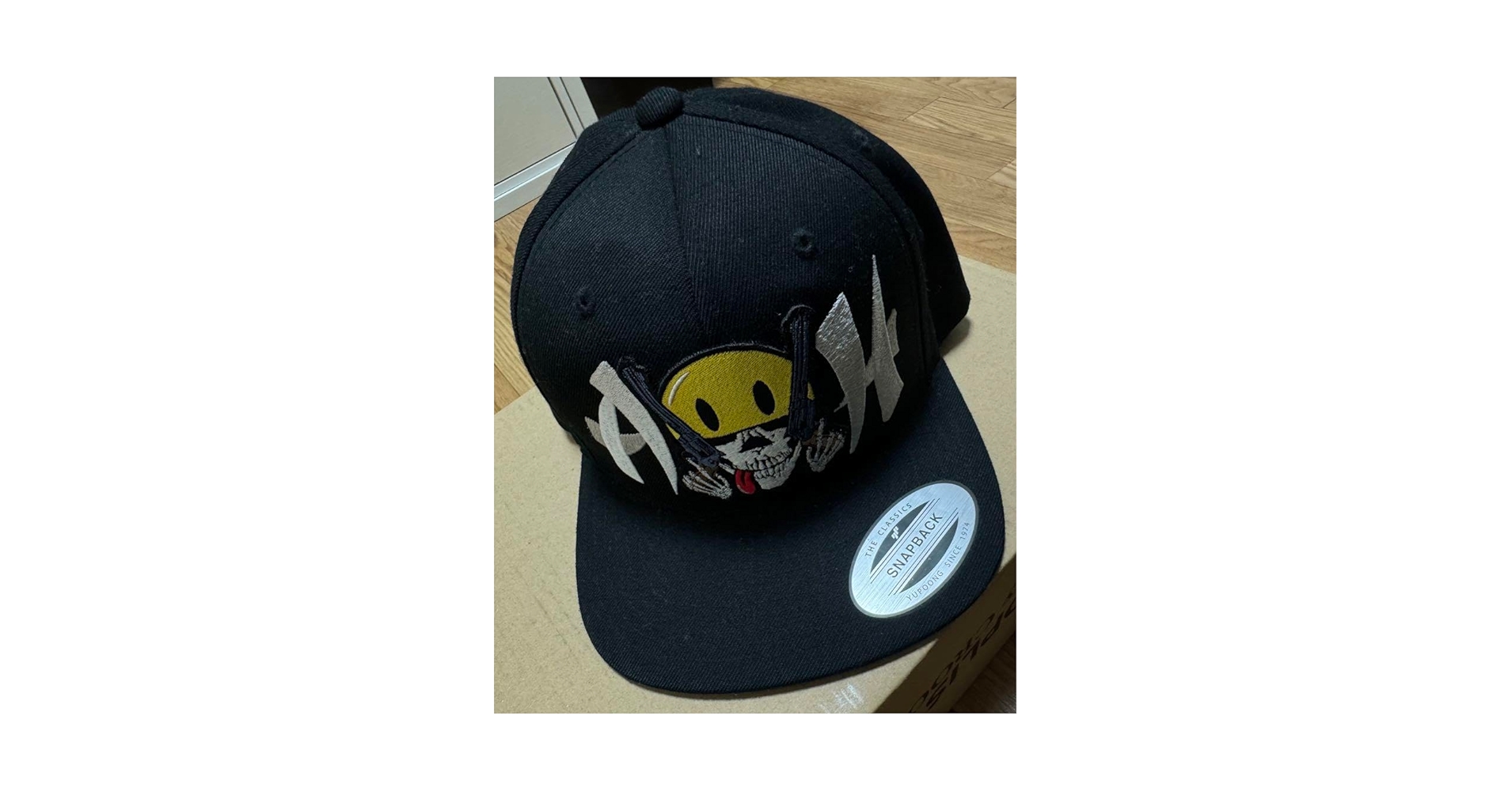 AHMURDERZ レッドスパイダーredspider スマイルネイビーキャップ Amazon.co.jp: redspider レッドスパイダー AHMURDERZ キャップ