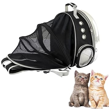 Licogel Pet Carry Backpack Large Capacity Cat Capsule Bag Dog Travel Carrier Cat Puppy Camping Outdoor Fashion Ergonomic Washable Reusable
