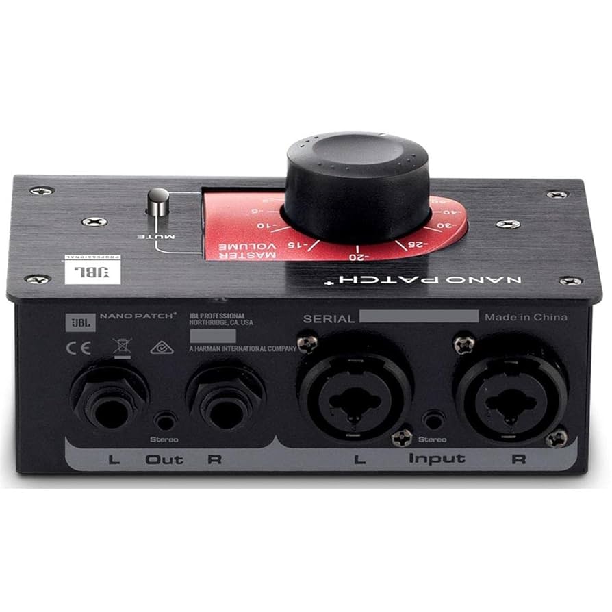 JBL M-PATCH2 パッシブプリアンプ　未開封　未使用 JBL M-PATCH2 パッシブプリアンプ 未開封 未使用 JBL M-Patch 2