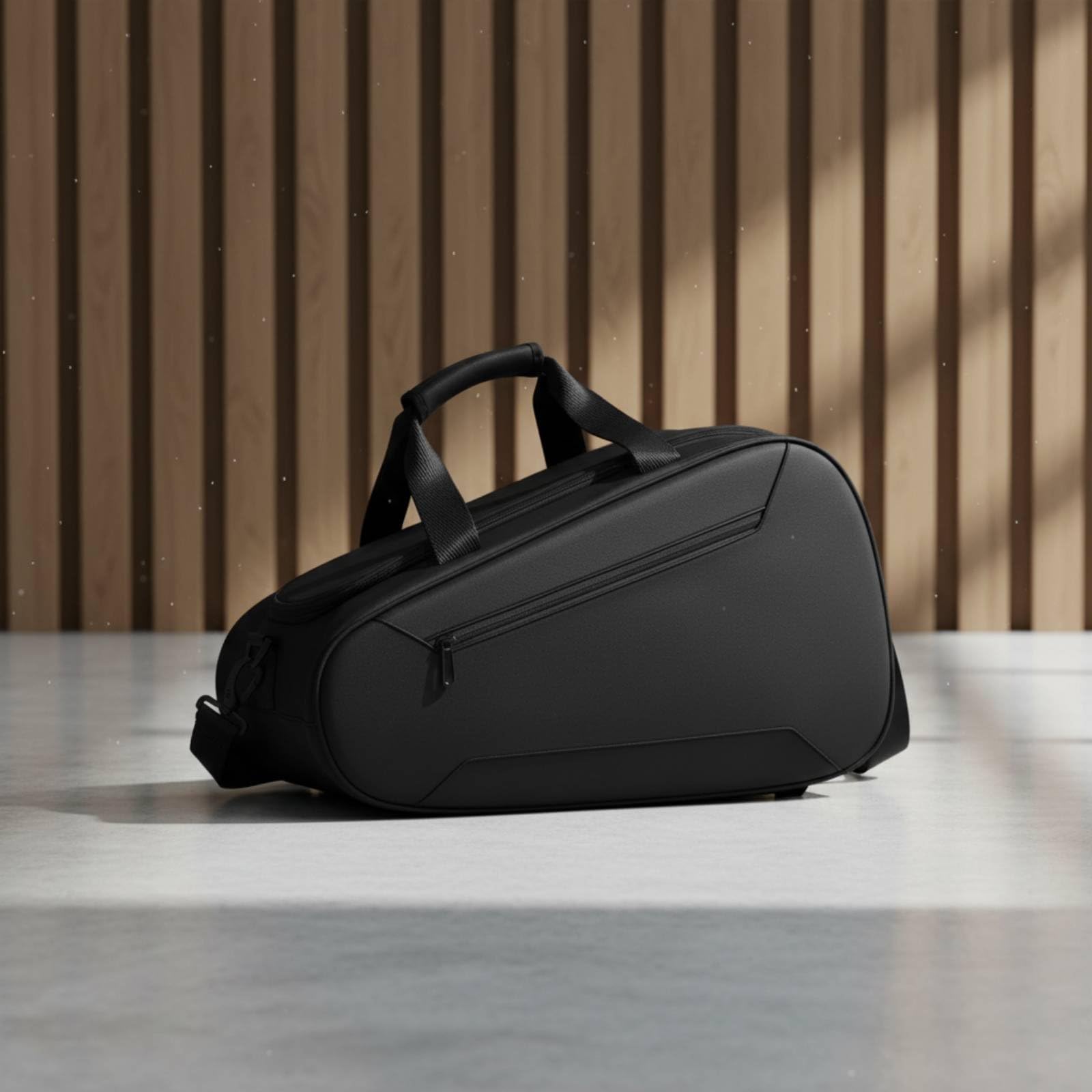 perfk Portacañas Deporte Bolsa para Raquetas Tenis Pádel Bádminton Mochila de Hombro y Mano con Superficie Hidrorrepelente Adecuado para Entrenamiento Partidos Viajes Diarios