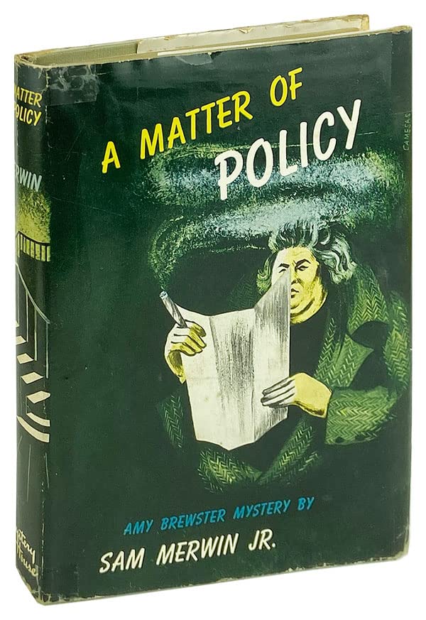 Cover of A Matter of Policy