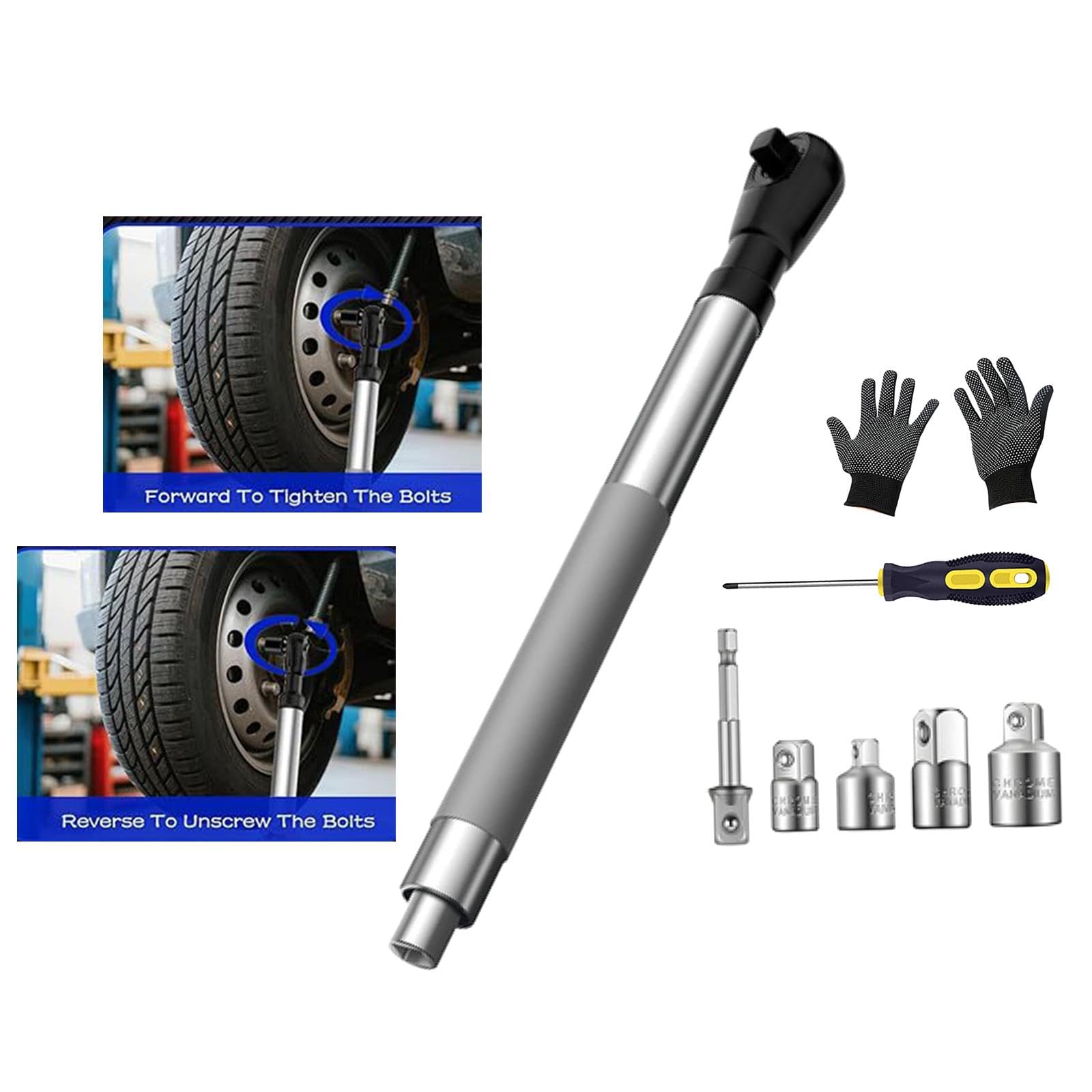 Prolunga Da 43,5 Cm Per Trapano Elettrico