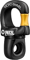Petzl Micro Swivel Connector - Compact Anti-Twist Swivel for Carabiners, Lanyards & Climbing Gear