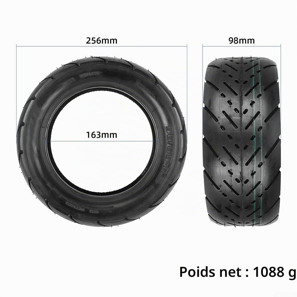 Pneu tubeless de pneu de 11 pouces 90/65-6.5 pour scooter électrique pour Zero 11x