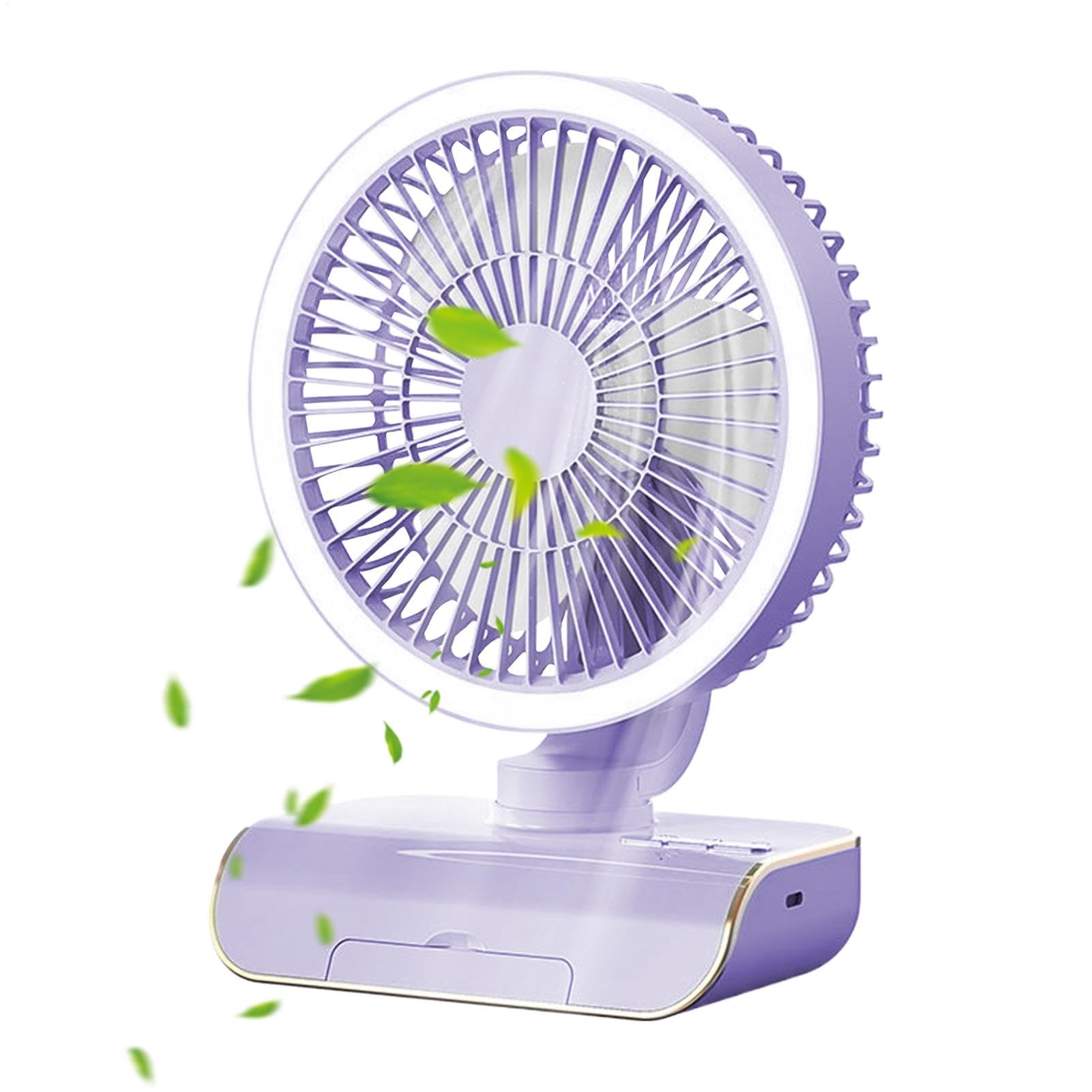 Ventilateur portable rechargeable de voyage avec télécommande