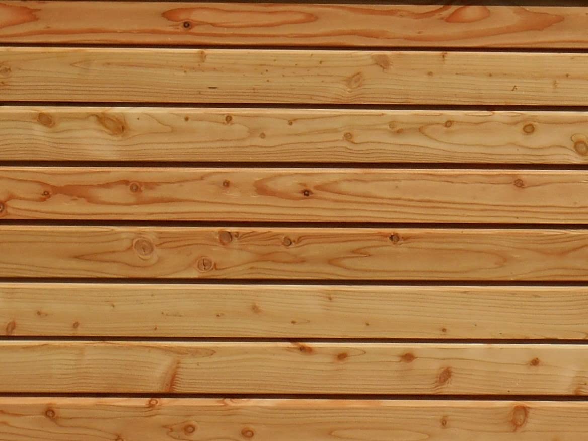 Gartenwelt Riegelsberger Hochbeet 150x60x72 cm aus modernen Rhombusleisten Lärchenholz Natur Kräuterbeet Gemüsebeet