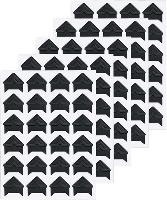 120pcs Photo Corners Self Adhesive Sticker,Photo Corners Self Adhesive