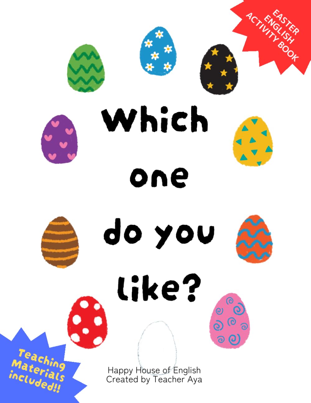 Which one do you like?: Easter English Activity Book for Kids