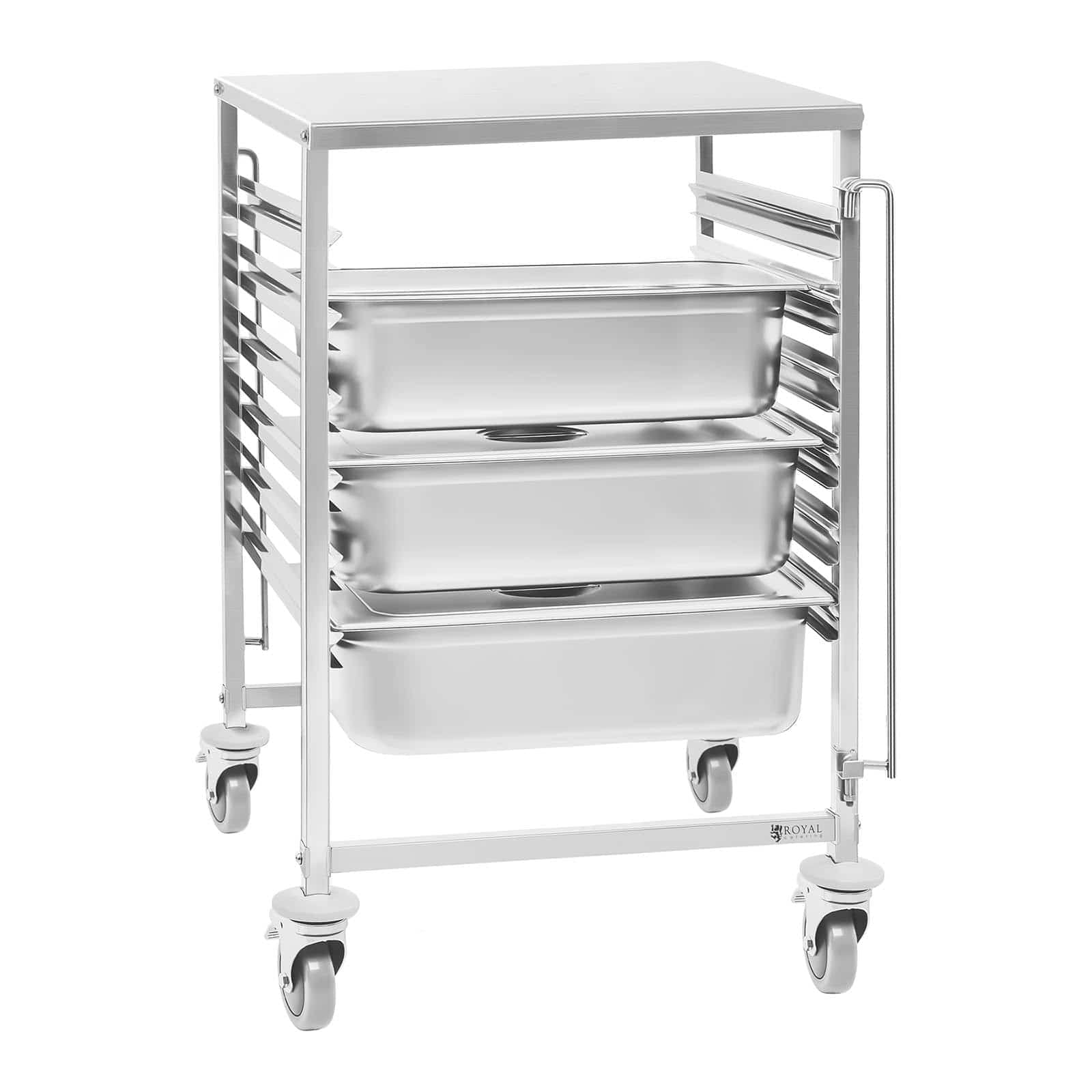 Royal Catering - RCTW 6 GN 2/1 - Carrello portavassoi - 6 x GN 1/1