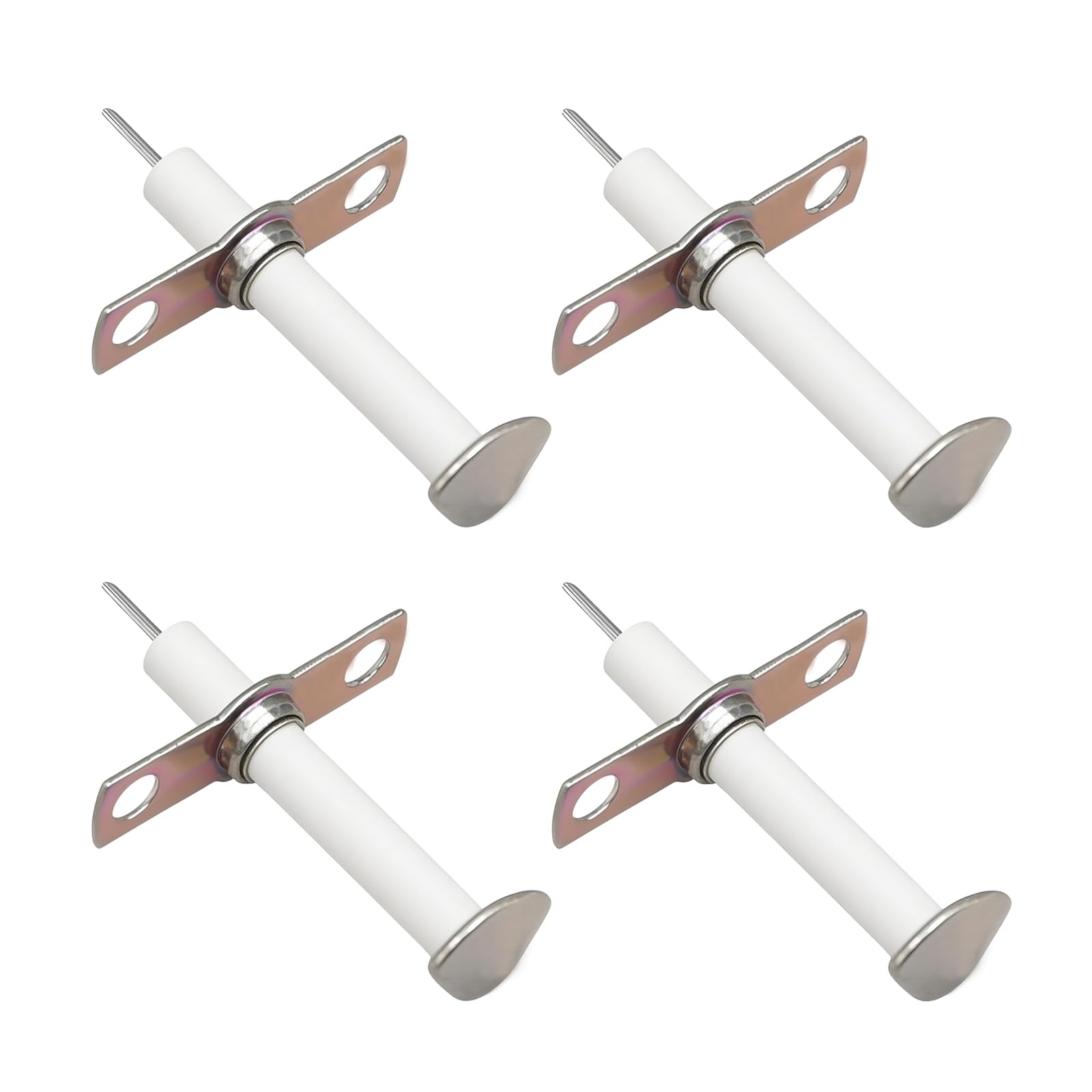 RUHUALIFE 4 PCS Top Burner Spark Ignitors Stove Range Ignitor Electrode Compatible with Viking Open Burner Models Replace#: PA020028 PA020014 G5007447