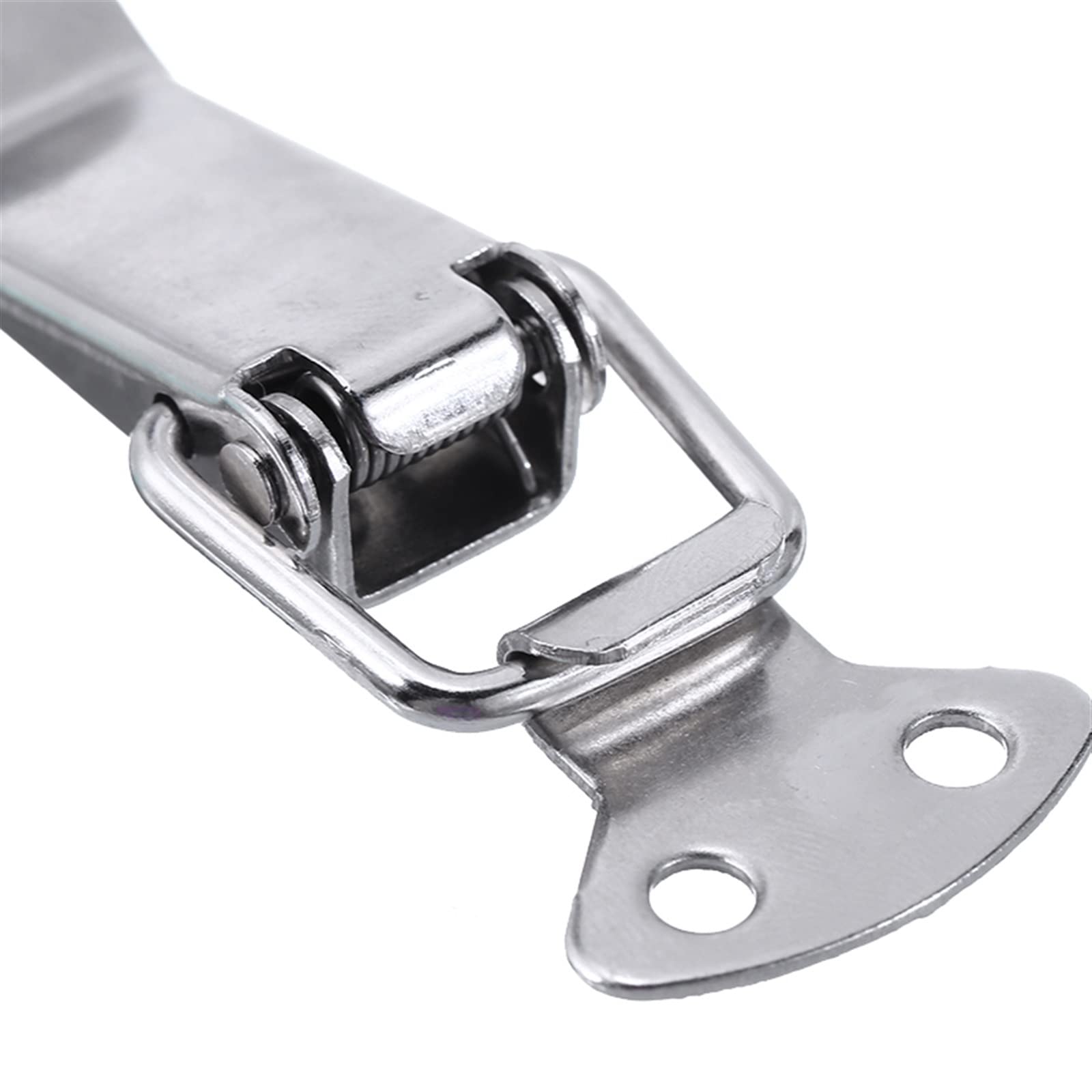 NVSFZGIYG Latch Lock Wooden Box Metal Spring Loaded Clamps Stainless Steel Toggle Catch for Luggage Case Toolbox
