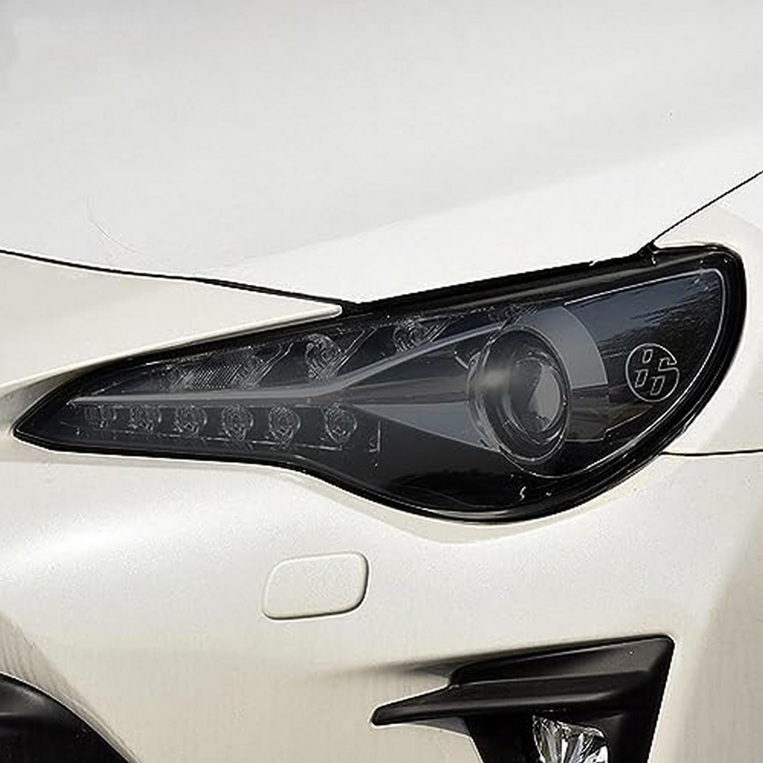 Film phare noir fumé anti-gravillons en TPU pour Toyota GT86 86