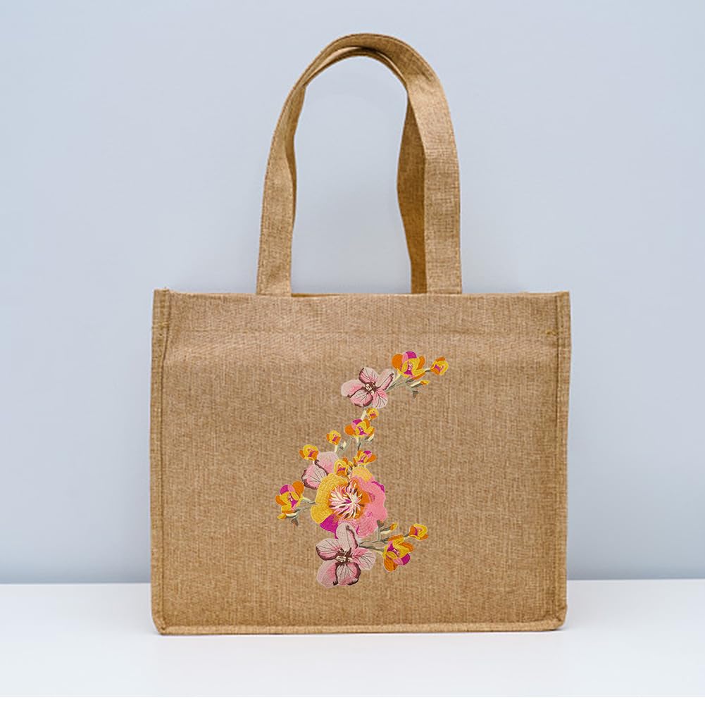 Patchs Brodés à Coudre En Forme De Fleur De Pivoine Pour Jeans, Vestes, Vêtements, Sac à Dos, Chapeaux, Pulls, Loisirs Créatifs, Bleu 2