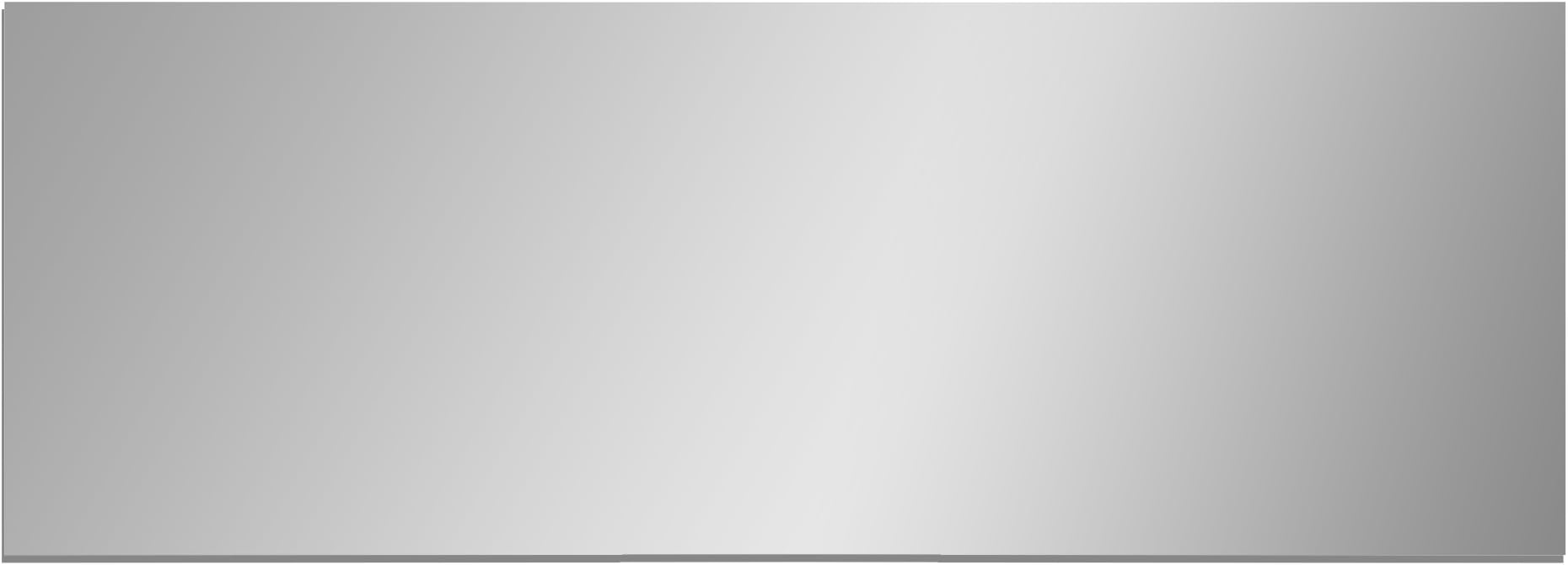 Glossy Gallery Rectangle Shatterproof Acrylic Safety Mirror - 8in x 24in