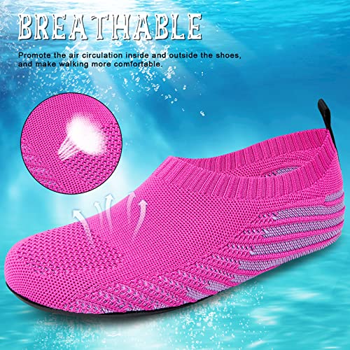 Image of ANLUKE Womens Mens Water Shoes Barefoot Quick-Dry Aqua Socks for Beach Swim Surf Water Sport