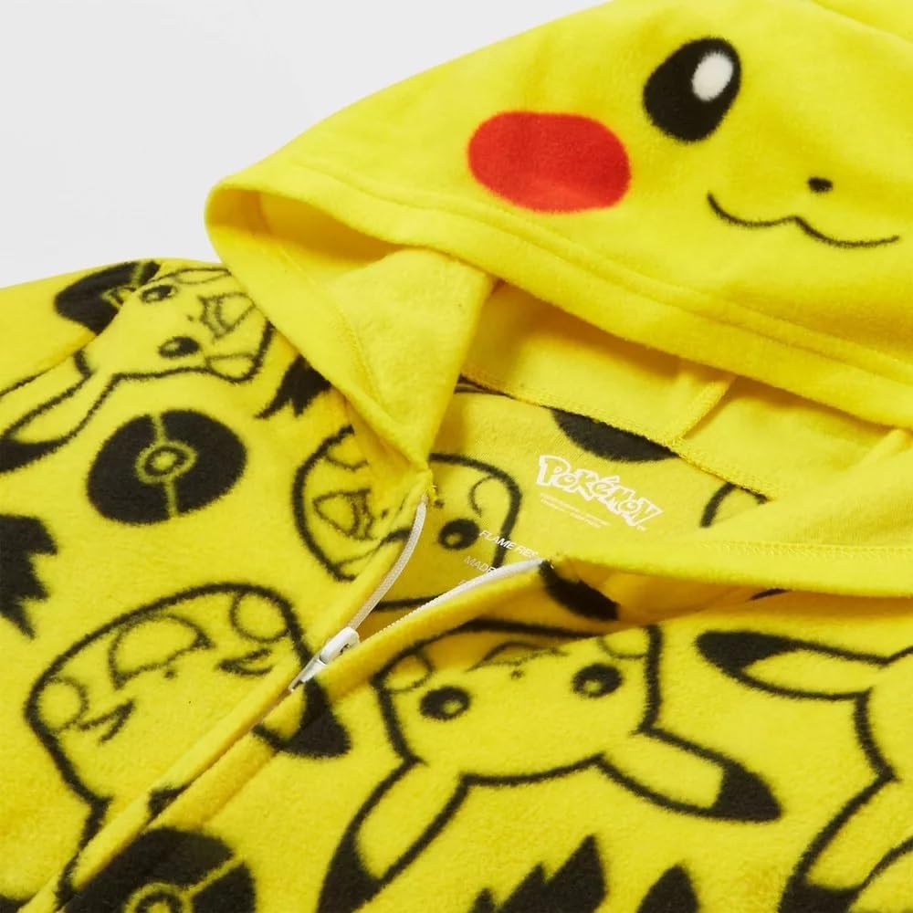 ワンピース PiChuchu Amazon.com: Pokemon Boy's Fleece Pikachu One Piece Pajama