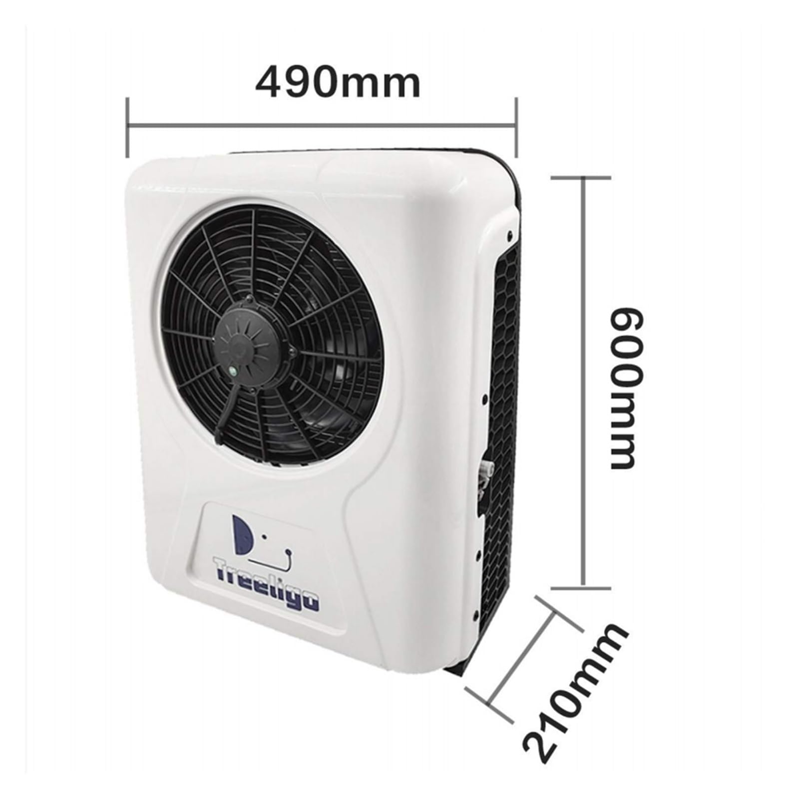 Aire Acondicionado, Aire Acondicionado Dividido Para Camión, Coche Eléctrico, De Estacionamiento 12V Y 24V Para Camper, Tractor, RV, Amplia Compatibilidad,Para Caravana, Camionetas,Viento frio(24v)