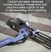 Vista 5 de Herramienta de raspado de carbono OST Suministros de limpieza Herramienta de limpieza de carbono Herramienta de raspado Accesorios