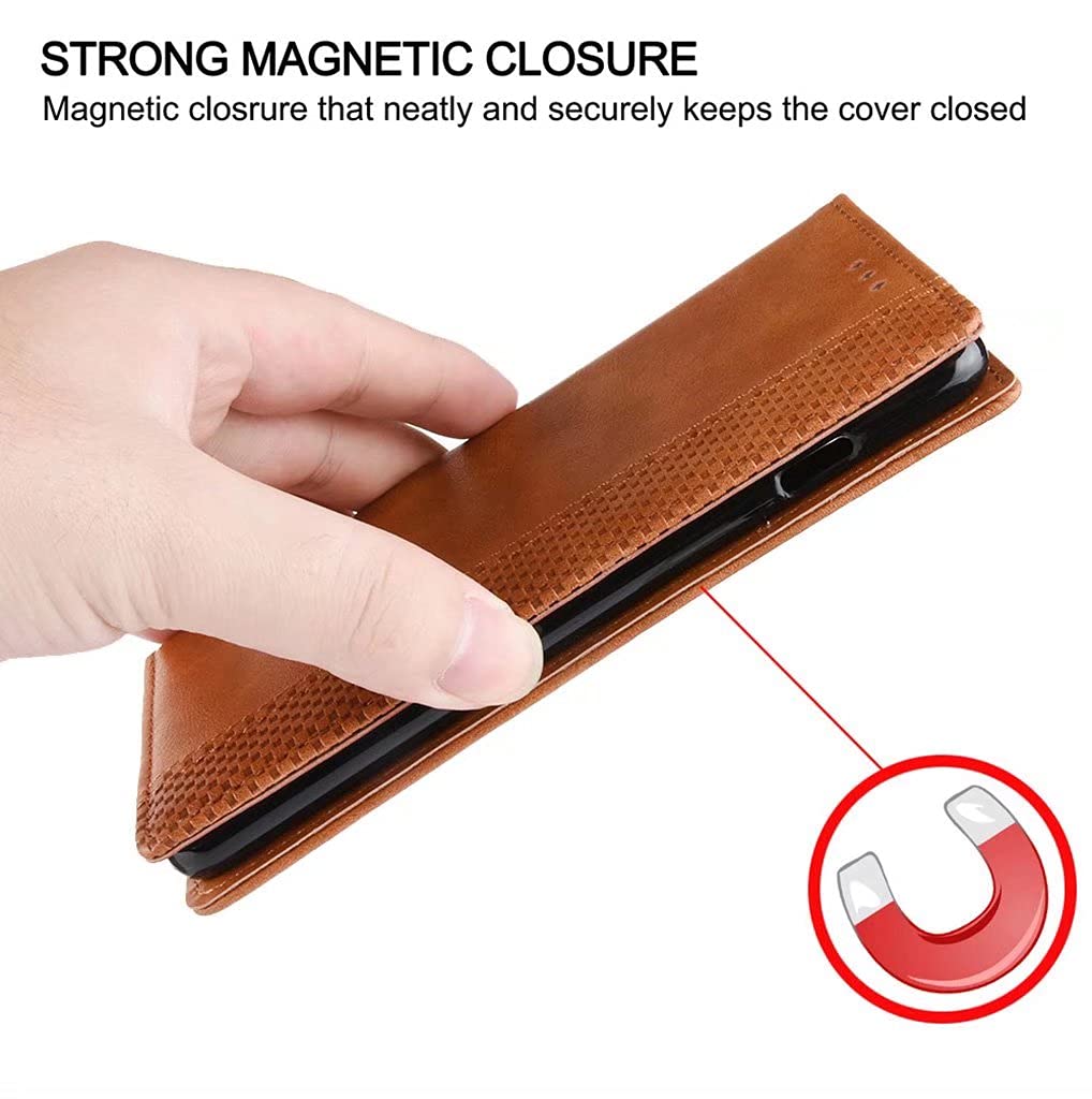 Custodia Portafoglio In Pelle Per Motorola Edge 30 Neo: Pratica E Con Supporto Magnetico - 5