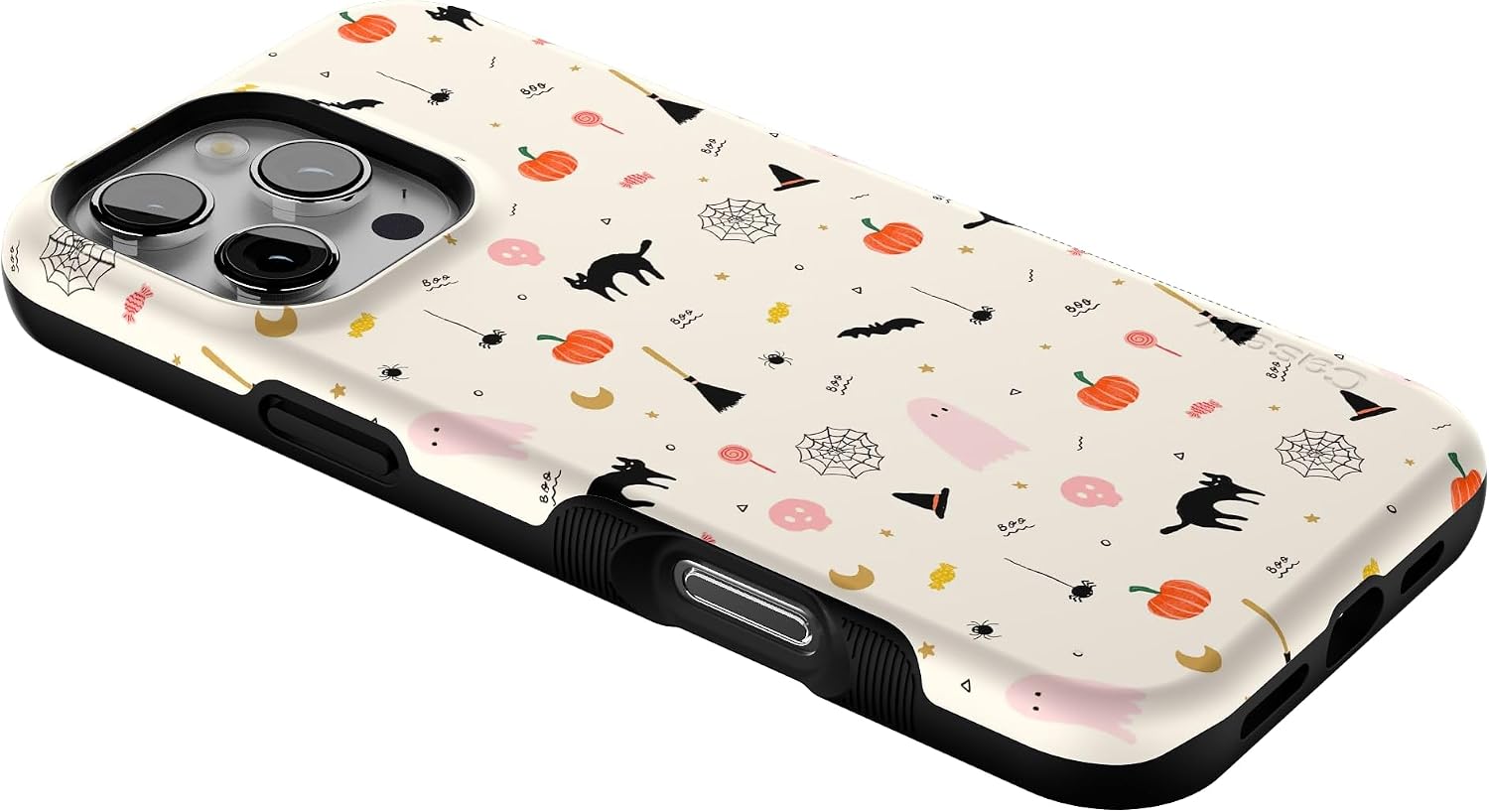Casely iPhone 16 Pro Max Case | Witching Hour | Cute Halloween | Bold Protective Design | MagSafe Compatible Design
