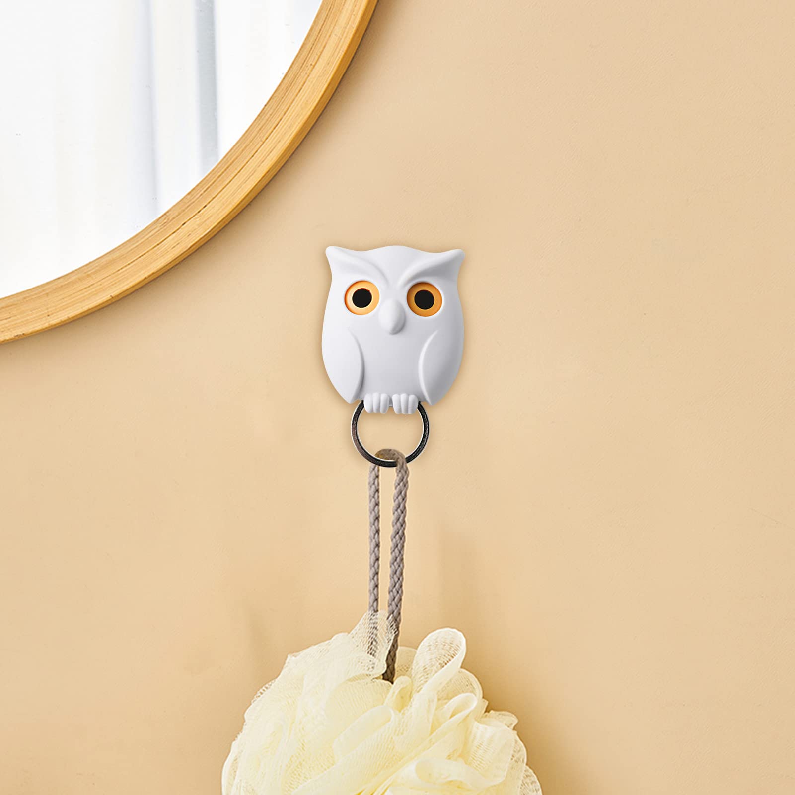 Amazon.co.jp: RIYES フクロウキーフック かわいい夜更かしフック