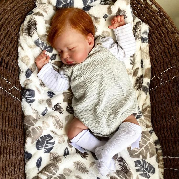 Miniatura 9 de WOOROY Realistic Reborn Baby Dolls - 20 Inch Lifelike Newborn Sleeping Baby Doll Real Life Baby Dolls That Look Real Soft Weighted Gift Toys for